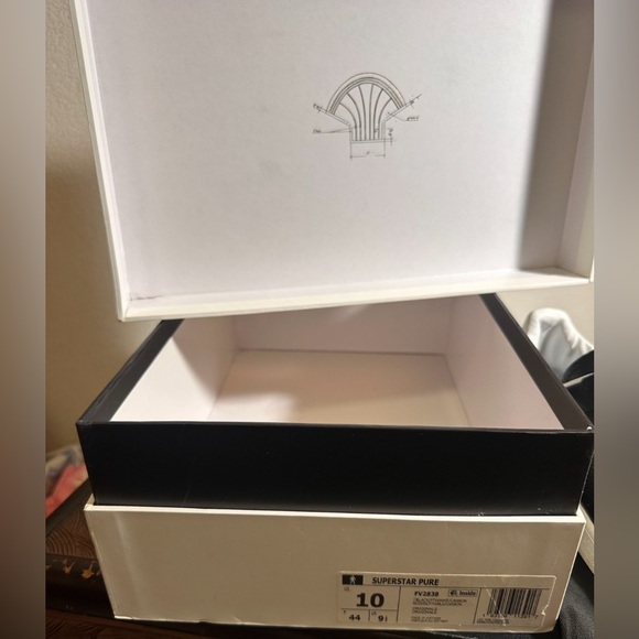 Adidas Superstar Pure 'Tokyo' - Core Black - FV2838 - Men's Size 10 - Picture 14 of 15